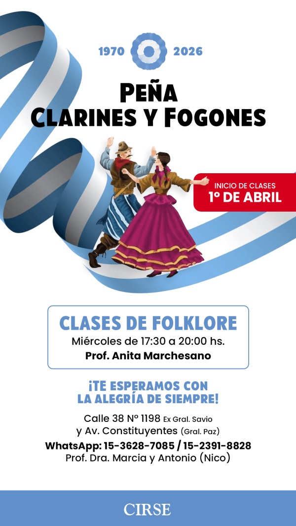 Peña Clarines y Fogones 2026